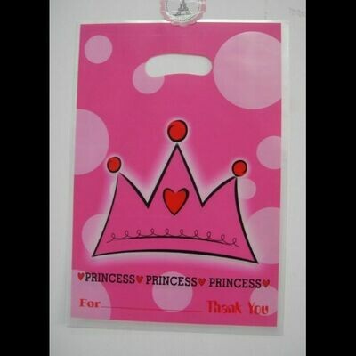 Plastic tasjes Princess 23,5 x 16,5