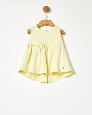 T-shirt Bleached Yellow