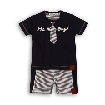 Baby Set Striped With Tie