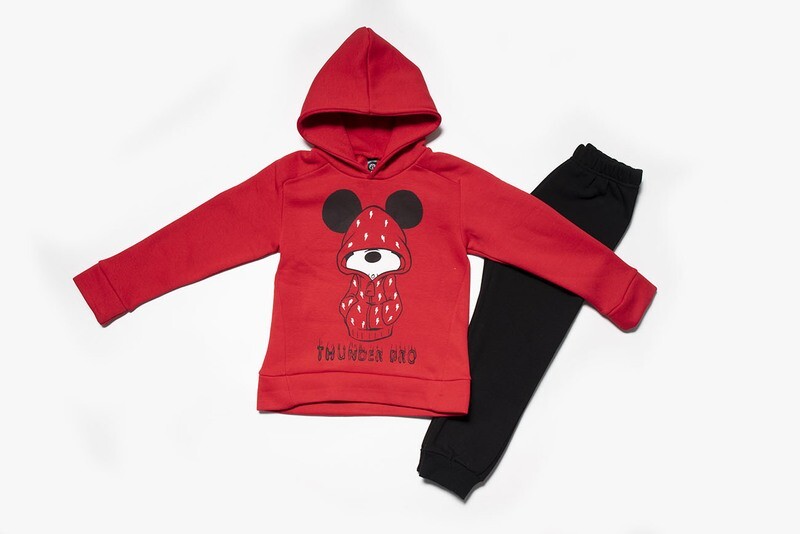 Set Tracksuit Mickey Red