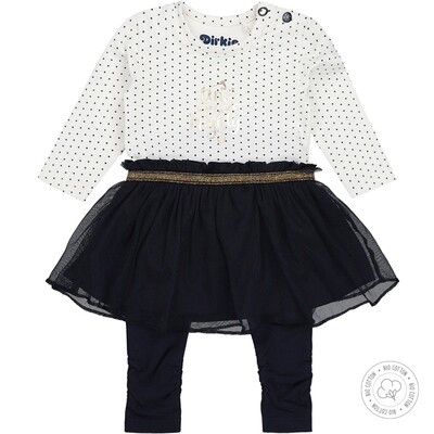 Set Dress Tulle With Legging