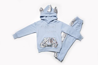 Set Tracksuit Unicorn Blue