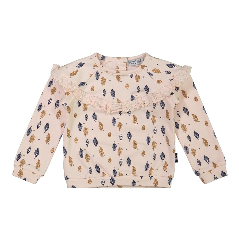 Jumper Feather Print