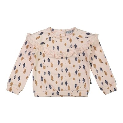 Jumper Feather Print