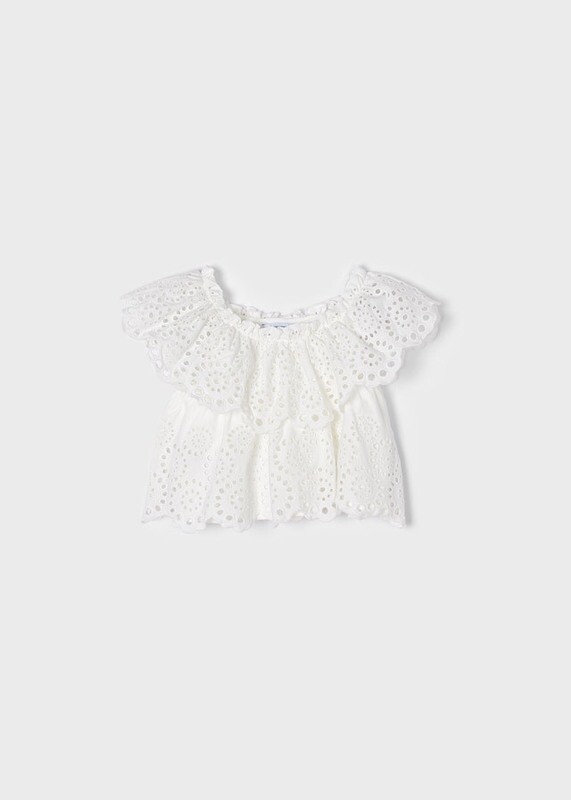 Perforated Blouse