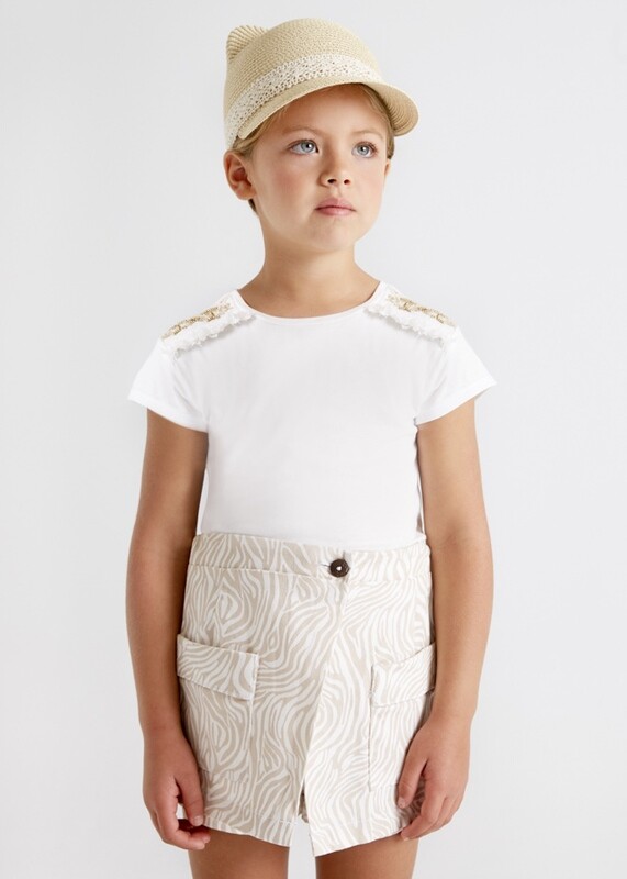 T-shirt With Embroideries ECOFRIENDS