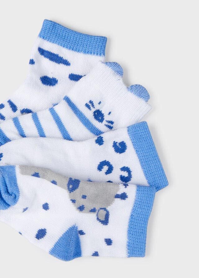 Set of 4 ECOFRIENDS animal socks