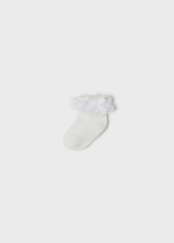 Mayoral socks with ruffle