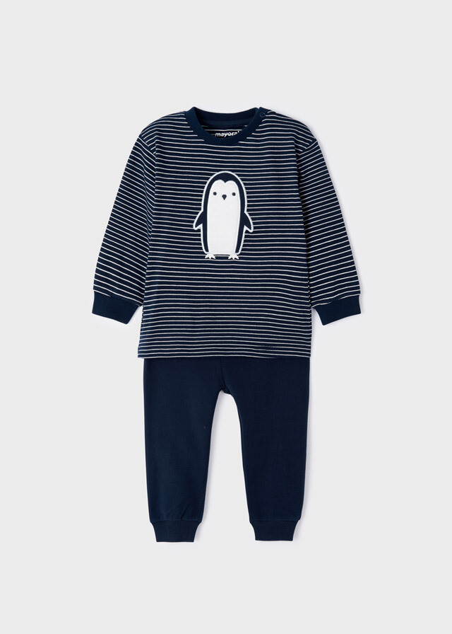 Kids Penguin Warm Pygamas