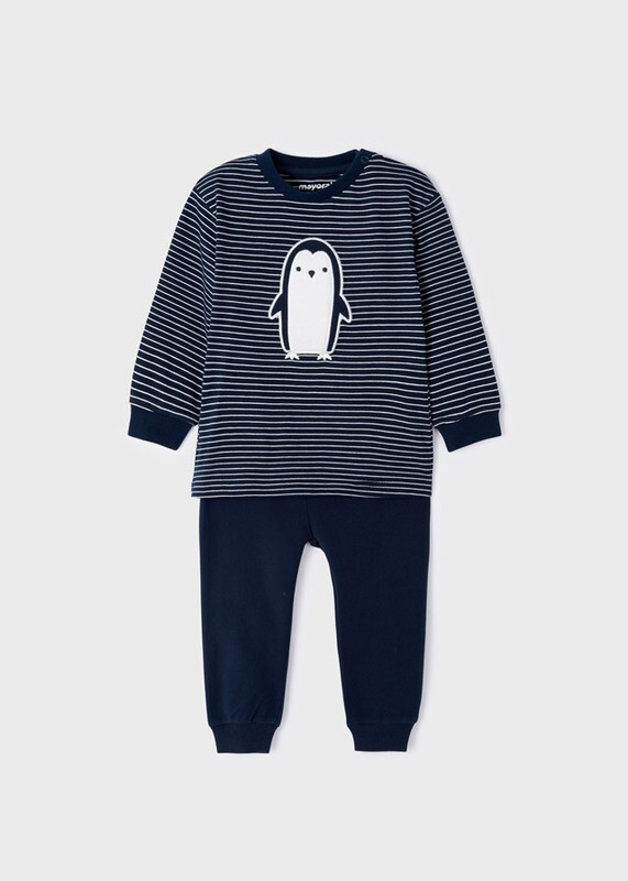 Kids Penguin Warm Pygamas