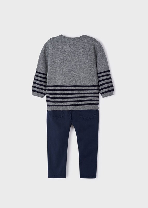 Mayoral knitted jumper and trousers set