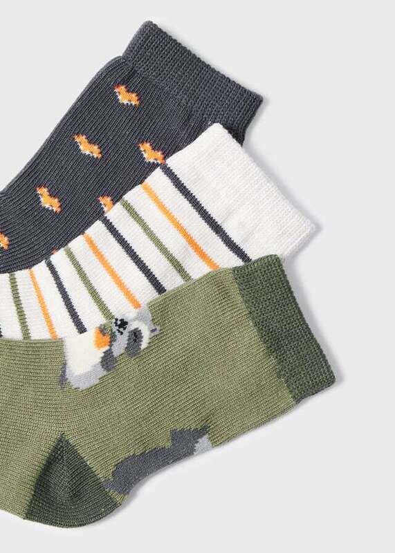 Pack Of 3 Socks Forest ECOFRIENDS