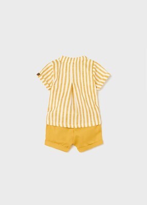 Mayoral shirt shorts set
