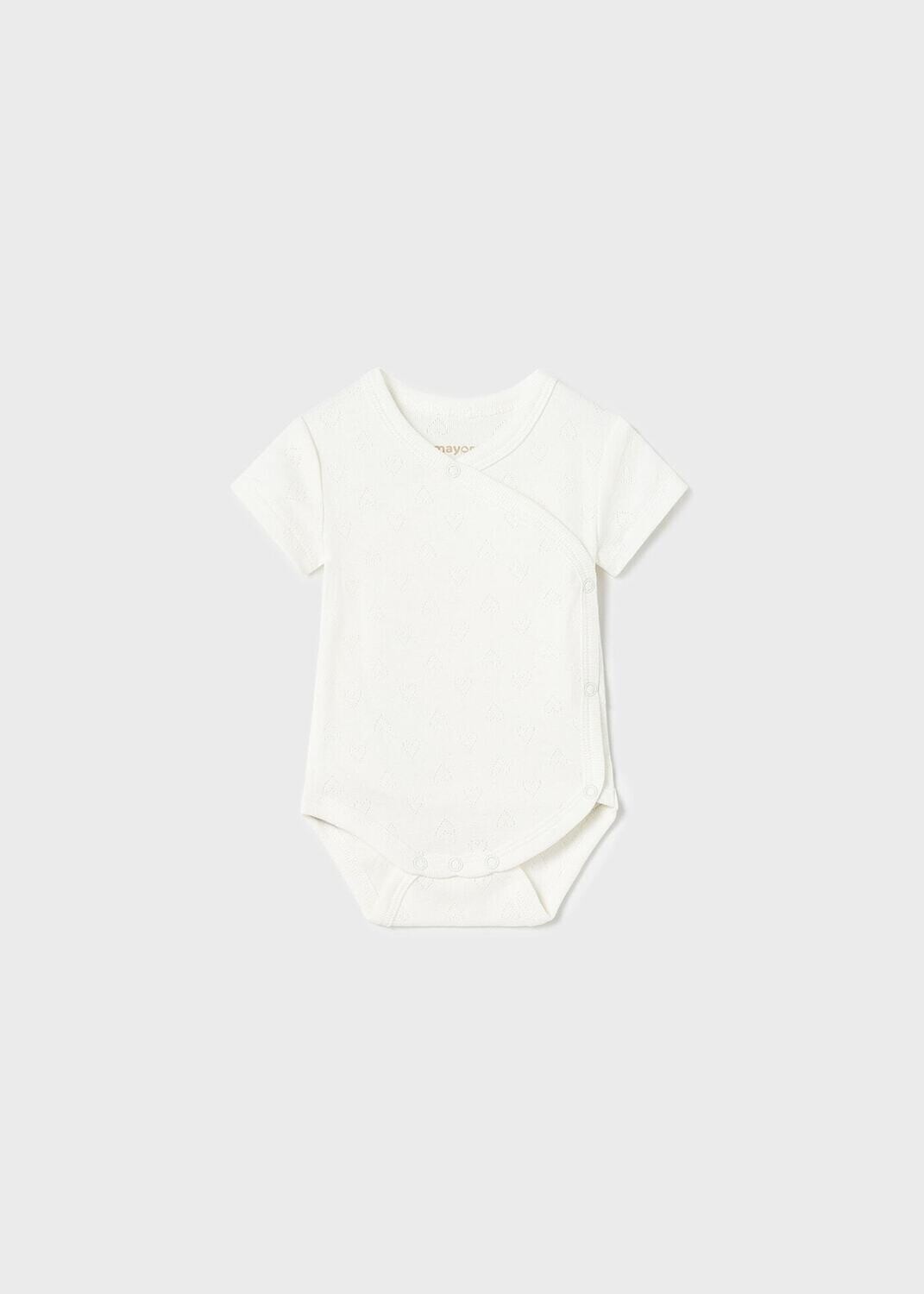 Mayoral Hearts Short Sleeve Bodysuit