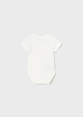 Mayoral Hearts Short Sleeve Bodysuit