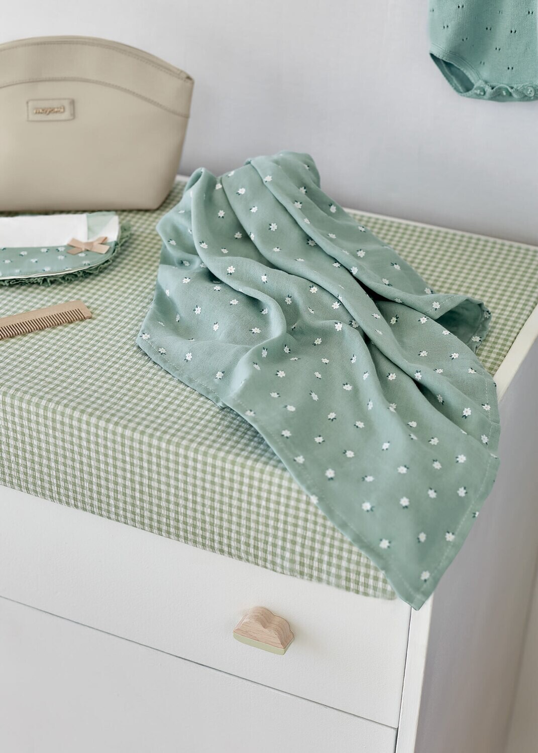 Flowers Print Gauze