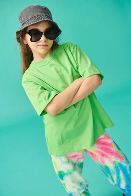 PCP Unisex Kiddo T-Shirt Lime