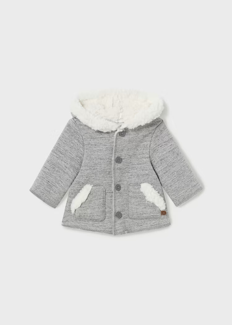 Faux Fur Detail Coat