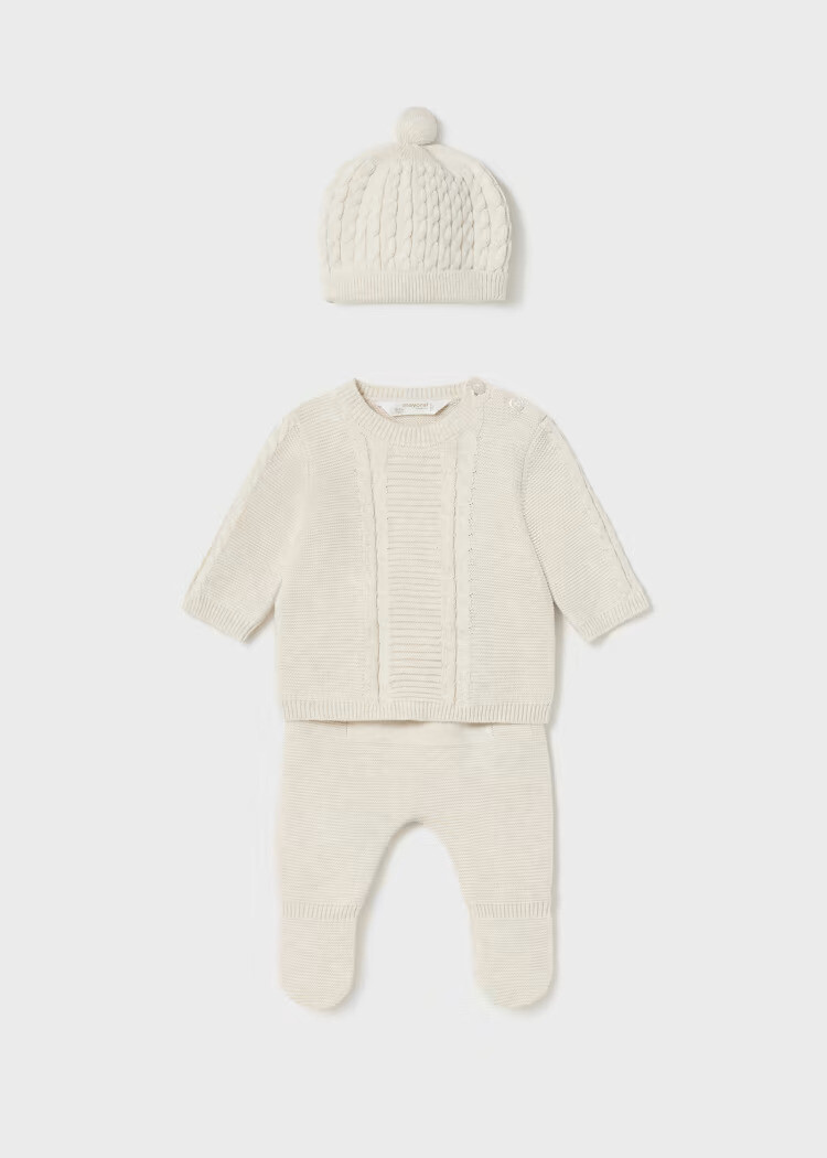 3 Pieces Tricot Set