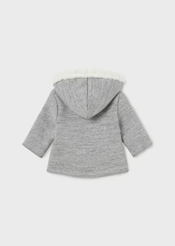 Faux Fur Detail Coat