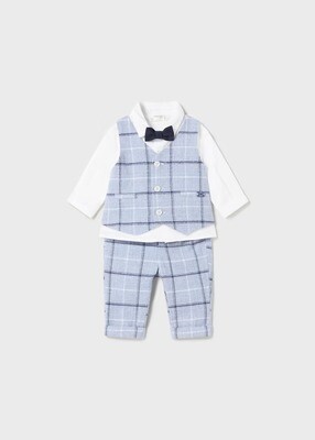 2 Pieces Set With Bow Tie