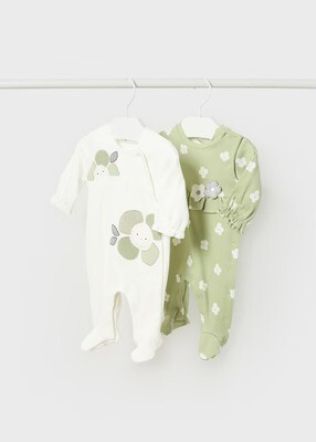 2 Winter Sleepsuits Set
