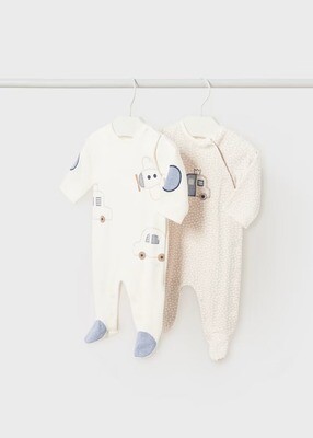Mayoral 2 Sleepsuits Set