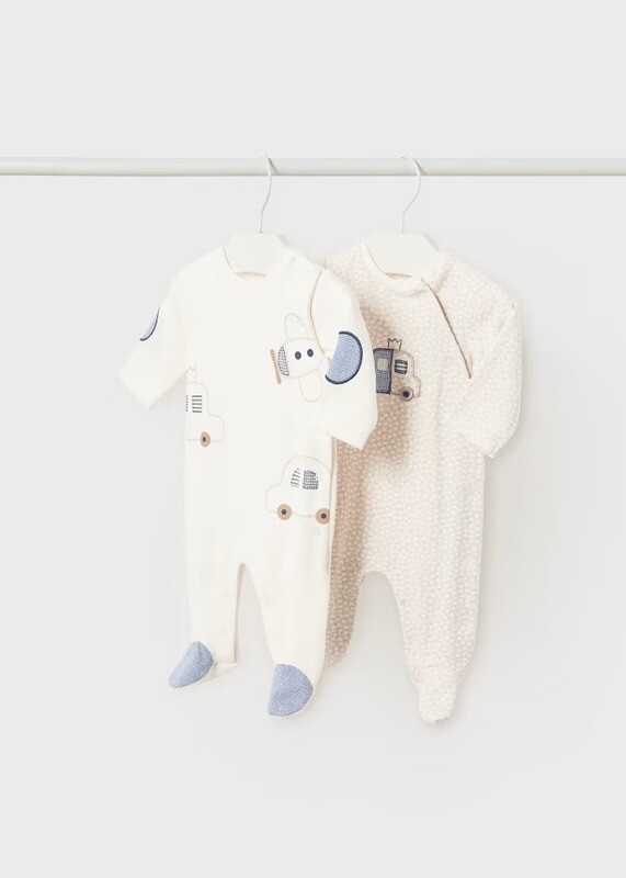 2 Winter Sleepsuits Set