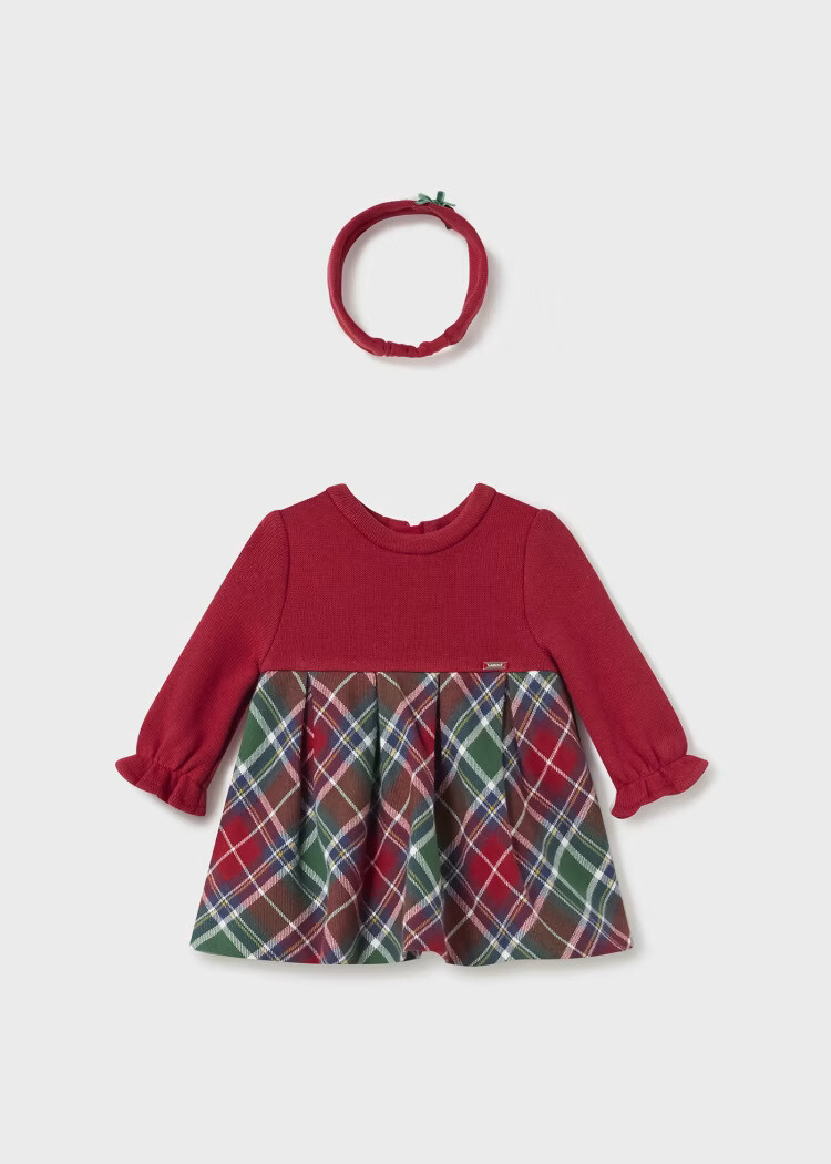 Combined Dress With Headband