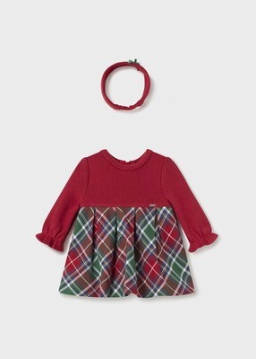 Combined Dress With Headband