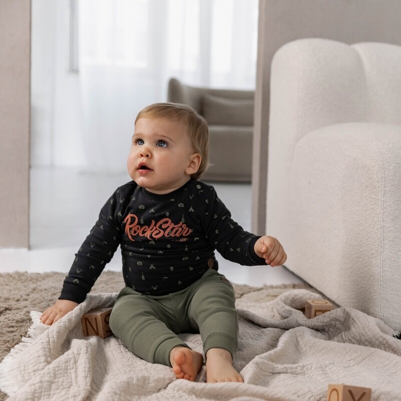 Jumper And Jogging Trousers Set