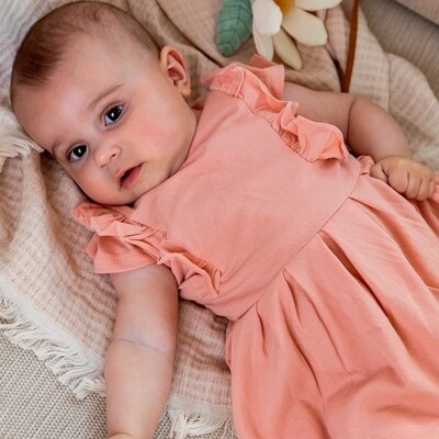 Dress Pink Ruffle