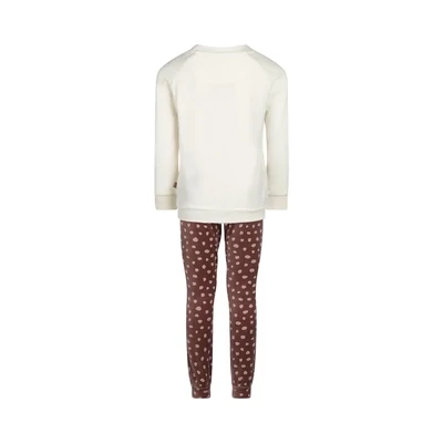 Pyjamas Set Off White Velour Warm nights