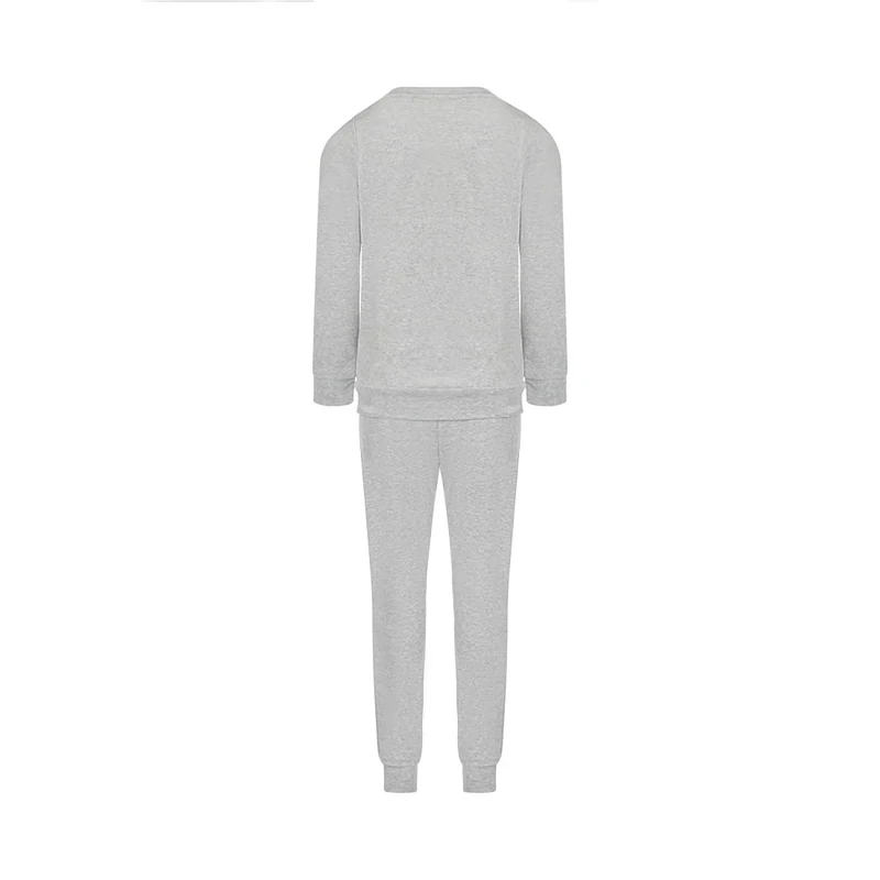 Pyjamas Set Velour Grey Monster