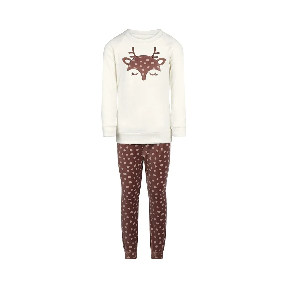 Pyjamas Set Off White Velour Warm nights