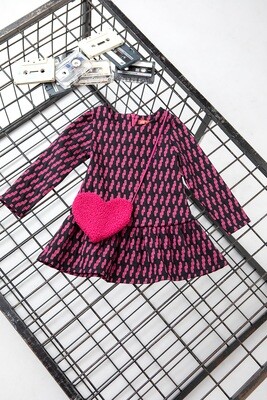 Dress With Integrated Bag