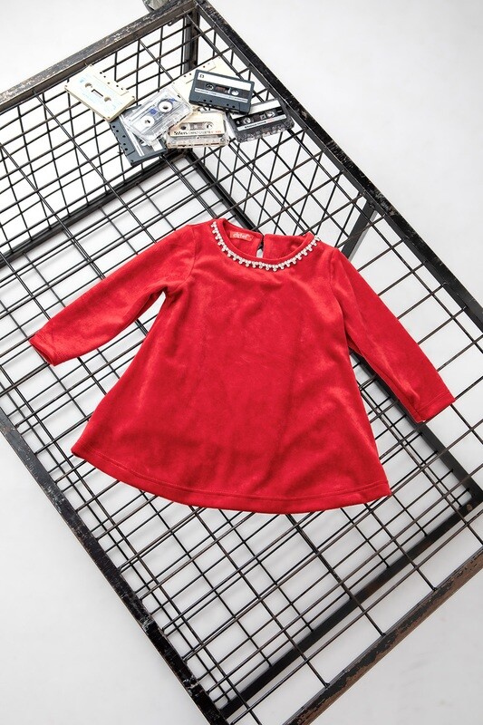 Dress With Built-in Necklace