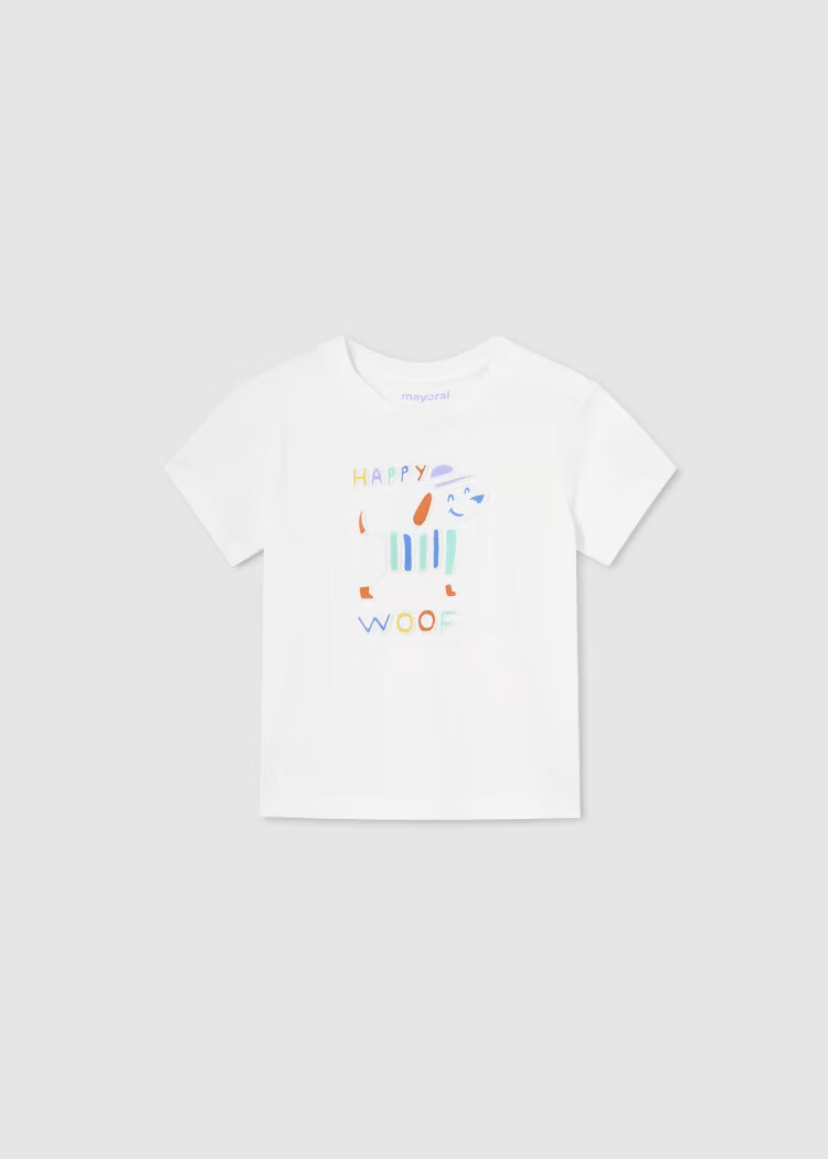 Mayoral Embossed Print T-Shirt