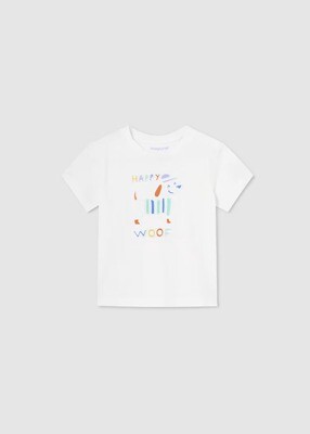 Mayoral Embossed Print T-Shirt