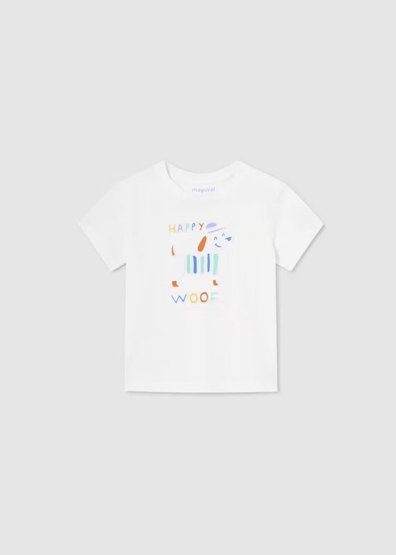 Mayoral Embossed Print T-Shirt