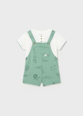 Mayoral Dungarees and T-Shirt Set