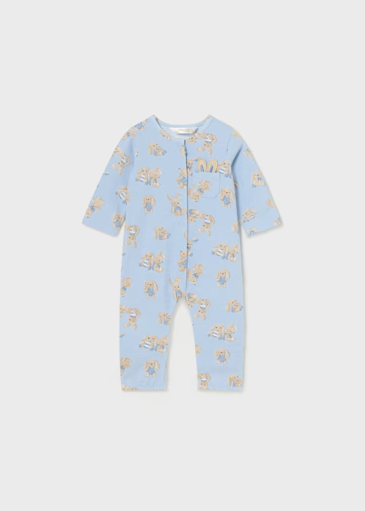Mayoral Print Sleepsuit