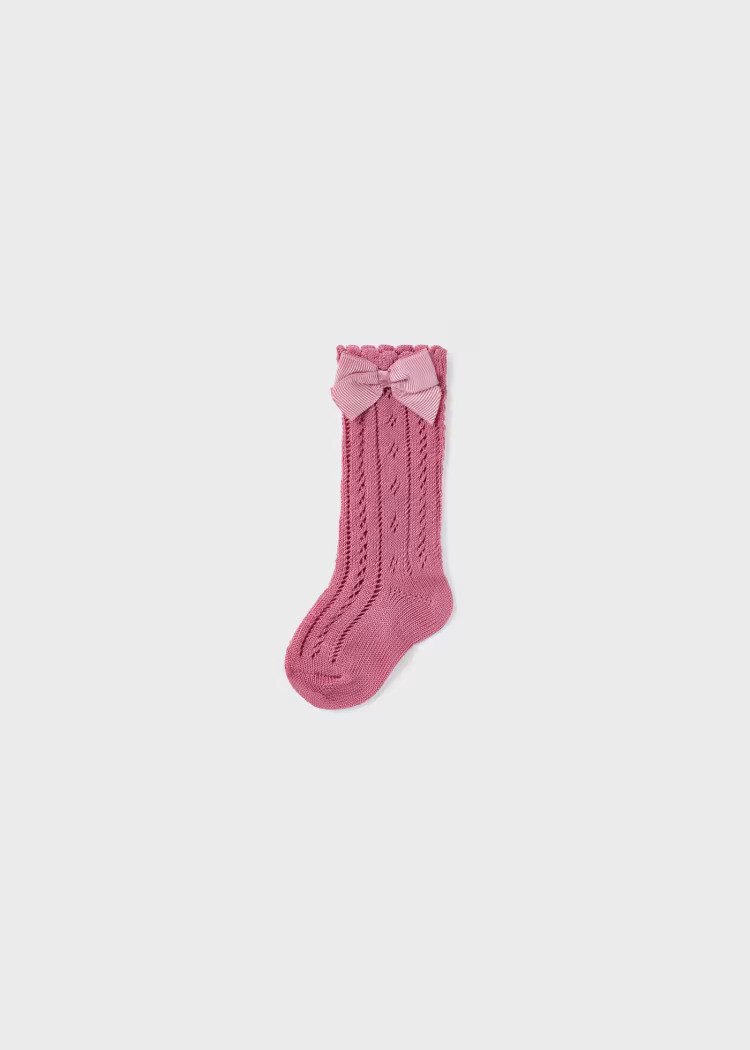 Mayoral Tall Openwork Socks