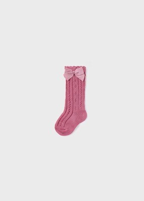 Mayoral Tall Openwork Socks