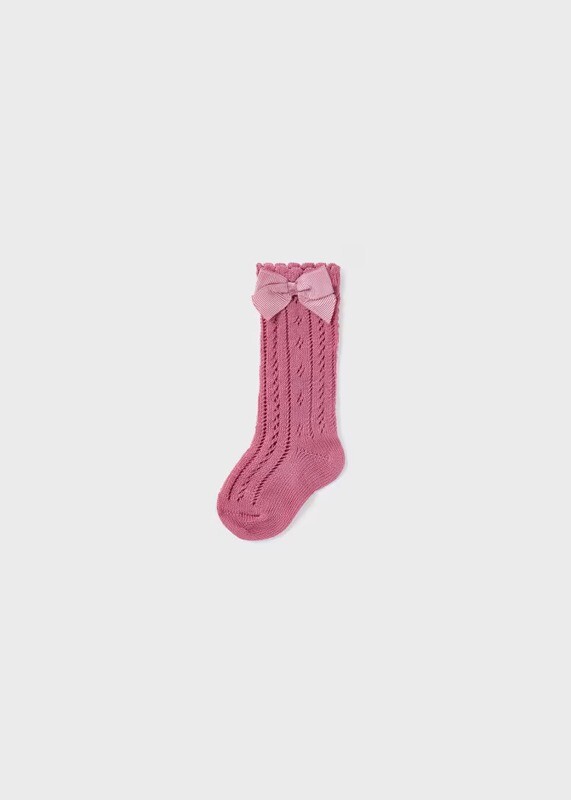 Mayoral Tall Openwork Socks