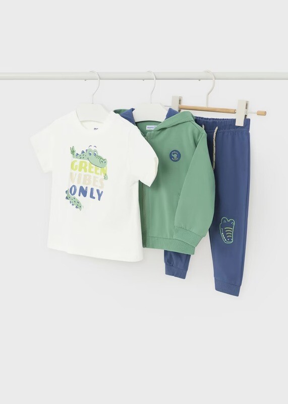 Mayoral 3 Pieces Combined Tracksuit Set