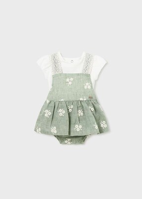 Mayoral Top With Skirt Dungaree