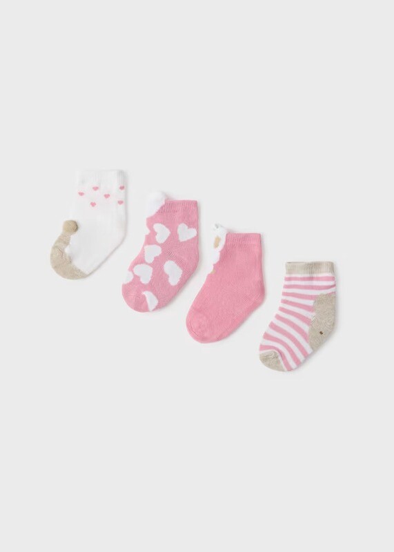 Mayoral Set Of 4 Organic Cotton Socks