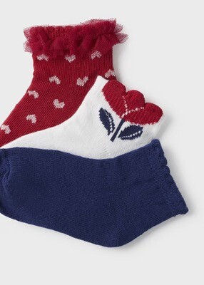 Mayoral Set Of 3 Socks