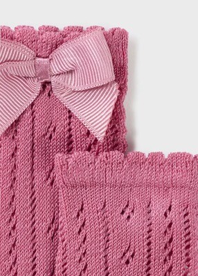 Mayoral Tall Openwork Socks